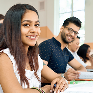 Students Preparing for exam